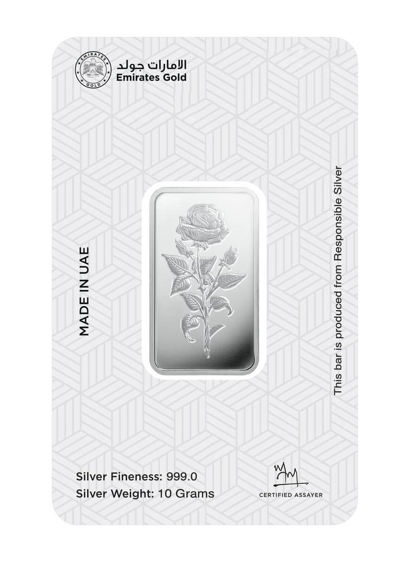 Emirates Gold Emirates | 10g Pure Silver Bar 999 - 10 Grams  - Image 2