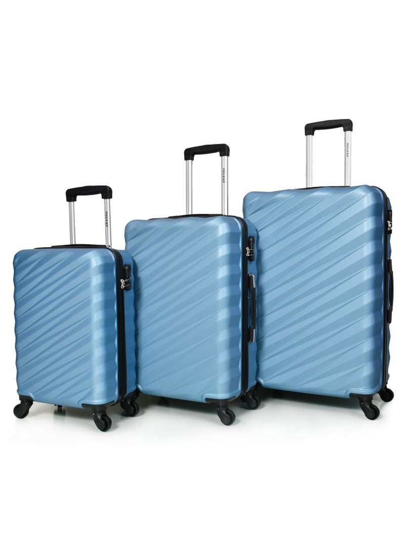 3-Piece Unisex Morano Travel Luggage Trolley Set Light Blue Size 28''-24''-20'' Inches. - pzsku/ZA2D12DAB93335A04919CZ/45/_/1736684059/16f4e07c-ad3f-4e99-a63b-4145115e6915