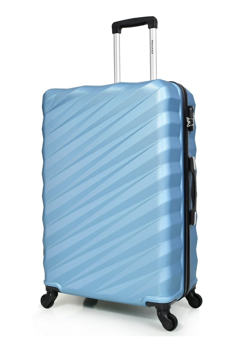 3-Piece Unisex Morano Travel Luggage Trolley Set Light Blue Size 28''-24''-20'' Inches. - pzsku/ZA2D12DAB93335A04919CZ/45/_/1736684079/532112e7-63c9-4089-a171-007631af2ce9