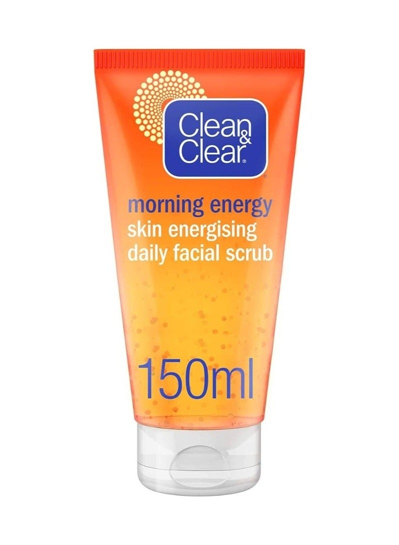 Clean & Clear Morning Energy Daily Facial Scrub 150 Ml - Image 1