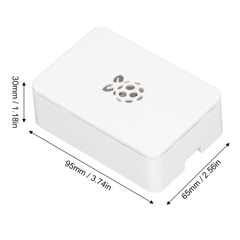 حالة Raspberry Pi 4 من مادة ABS قابلة للفصل مع غطاء واقي من الخدوش وتشتيت الحرارة - Image 3