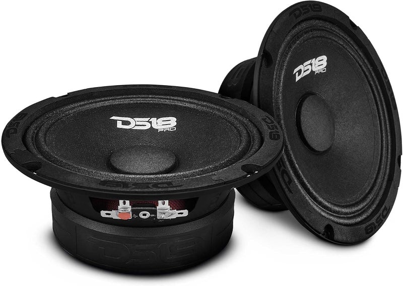DS18 مكبر الصوت DS18 PRO-GM6.4 - مكبر صوت متوسط 6.5 بوصة، 480 واط كحد أقصى، 140 واط RMS، 4 أوم - Image 2