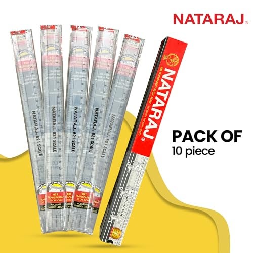 Nataraj Scale, 30 cm - Pack of 10 - Image 2