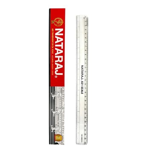 Nataraj Scale, 30 cm - Pack of 10 - Image 1