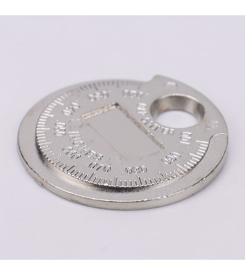 مقياس فجوة شمعة الإشعال الدقيق - قطعة واحدة مع جسم معدني وعلامات قياس - Image 1