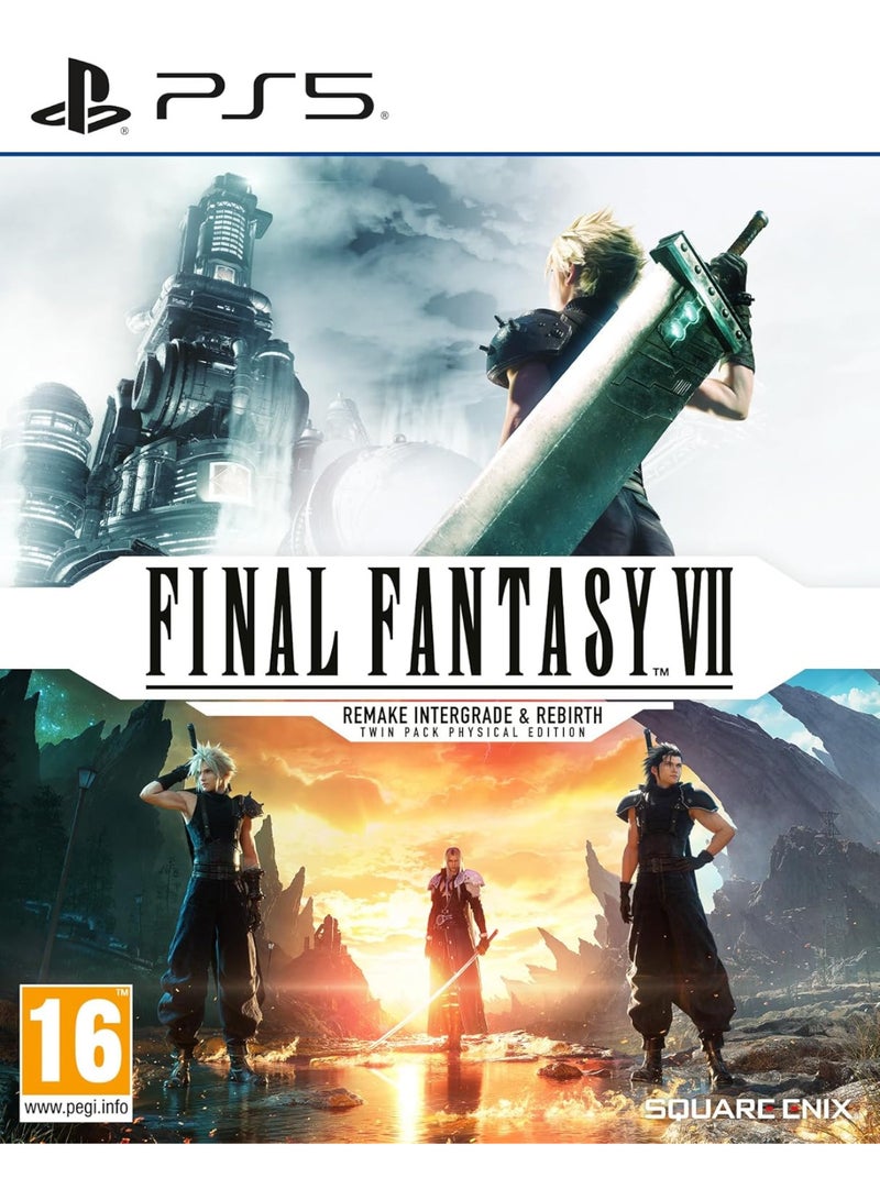 Square Enix Final Fantasy VII Remake Intergrade & Rebirth Twin Pack PS5 - playstation_5_ps5 - Image 1
