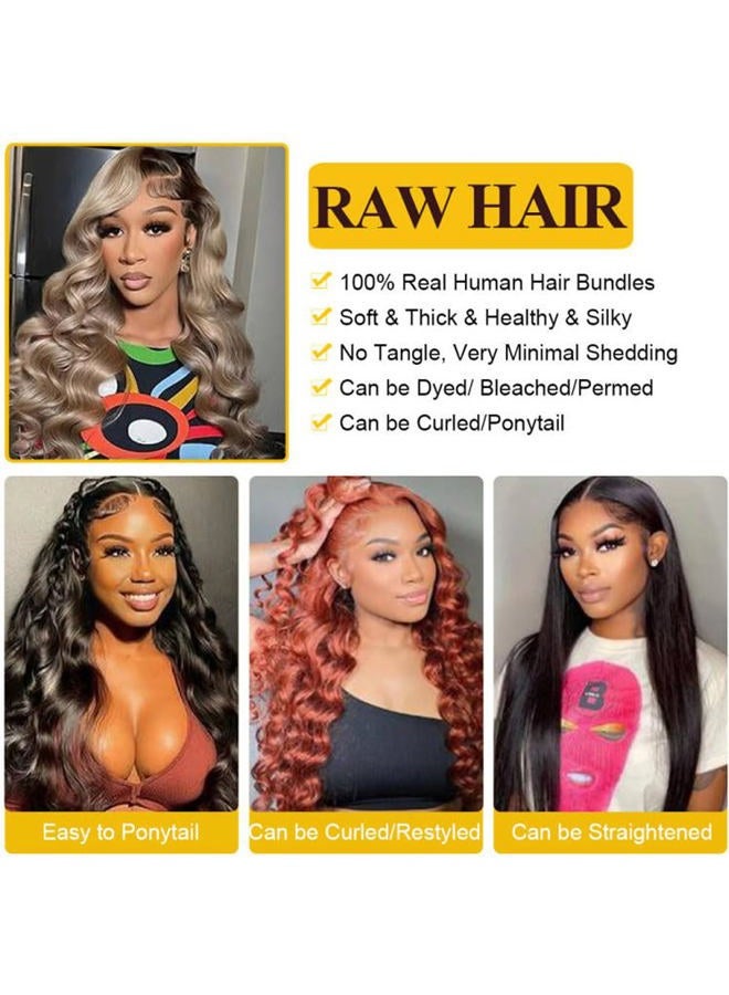 QTHAIR 14A Brazilian Loose Wave 4 Bundles 16 18 20 22 Inch 400g Human Hair Loose Curly Sew In Human Hair Weave Extension Wholesale Lots Double Weft Natural Black - Image 3