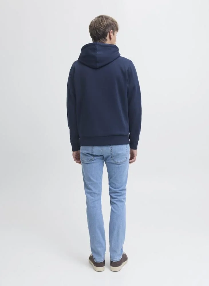JJ Rebel Text Print Regular Fit Hoodie