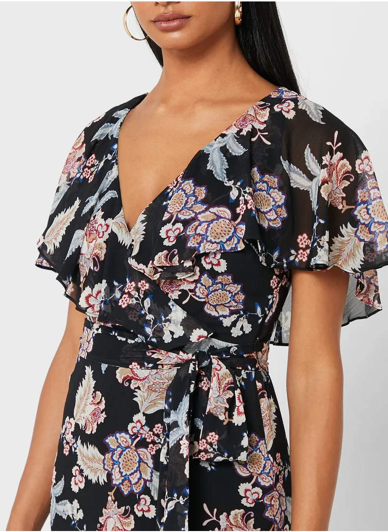 Lauren Ralph Lauren Darrina Floral Print Dress