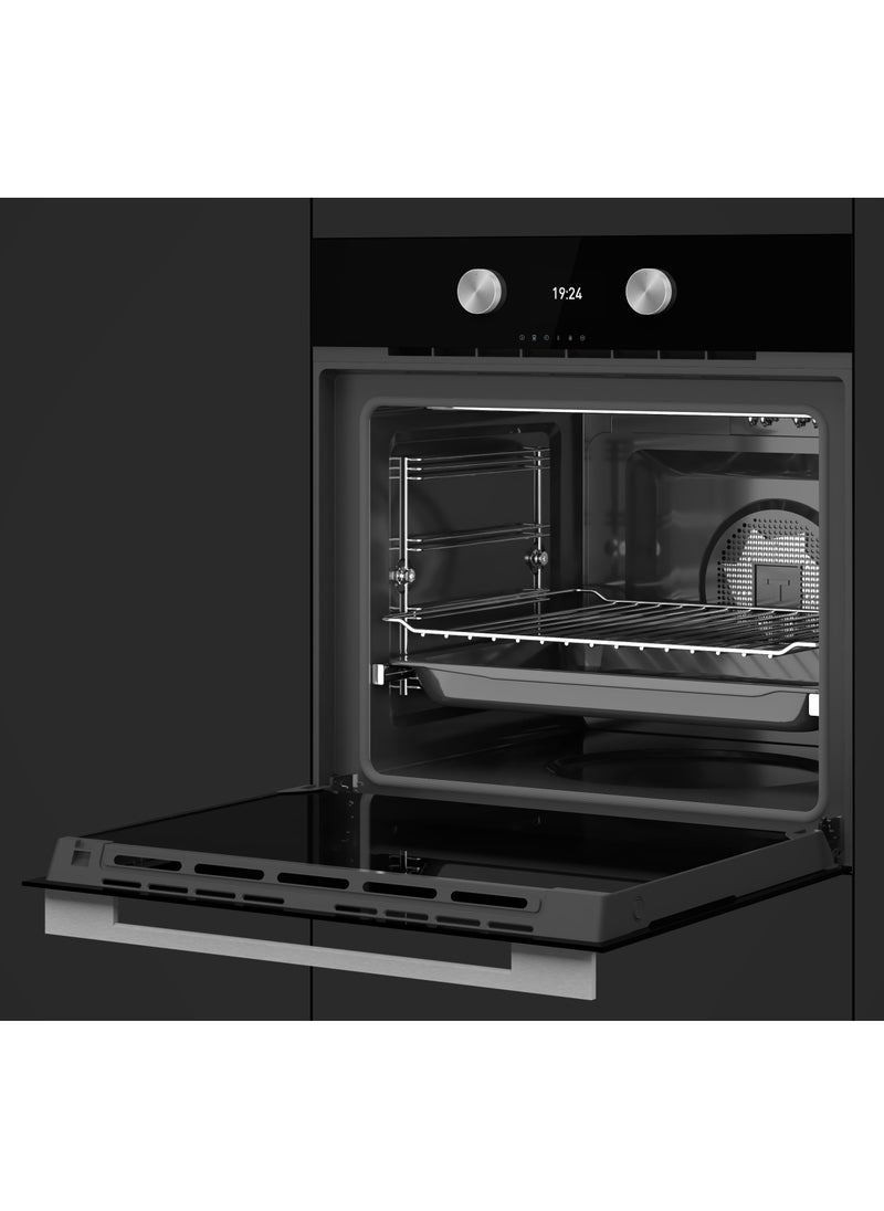 TEKA - Built-in A+ Multifunction Oven 12 Cooking Functions,HydroClean Cleaning System,Personal Cooking Assistant,71 L Capacity & Softclose System HLB 8600 BK - Image 1