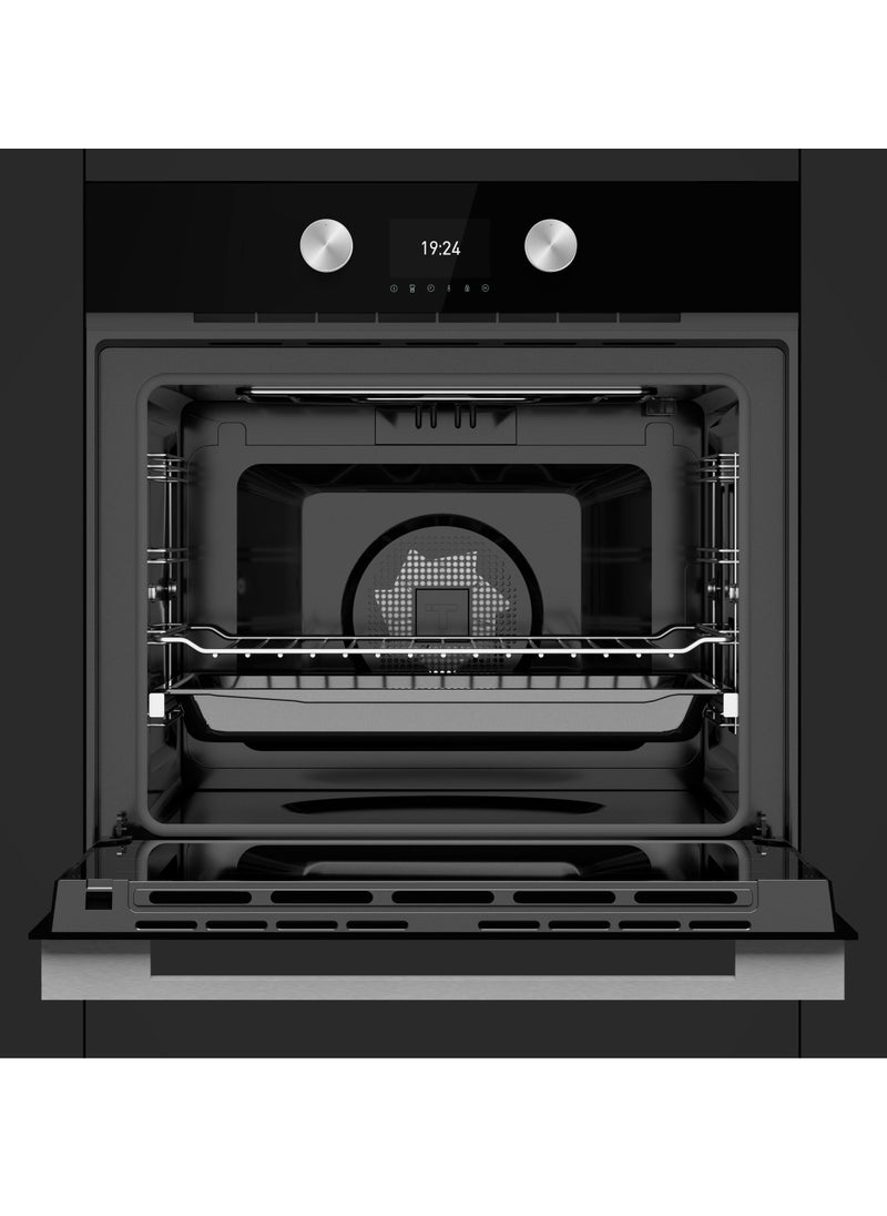 TEKA - Built-in A+ Multifunction Oven 12 Cooking Functions,HydroClean Cleaning System,Personal Cooking Assistant,71 L Capacity & Softclose System HLB 8600 BK - Image 1