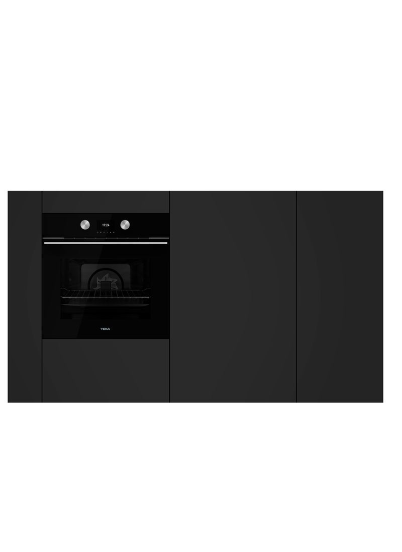 TEKA - Built-in A+ Multifunction Oven 12 Cooking Functions,HydroClean Cleaning System,Personal Cooking Assistant,71 L Capacity & Softclose System HLB 8600 BK - Image 1