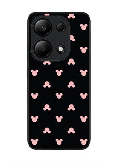 Stylizedd Rugged Black Edge Case for Xiaomi Redmi Note 13 Pro 4G / Xiaomi Poco M6 Pro 4G, Slim fit Case Thin Cover -  Mickey Print  - Image 1
