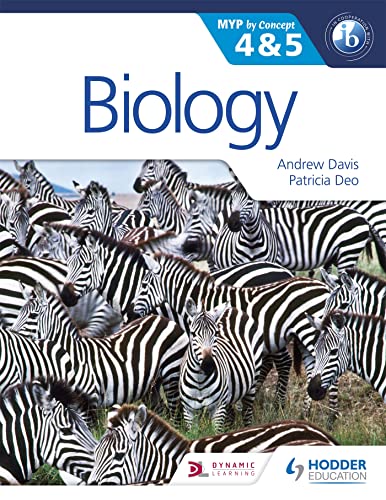 Biology For The Ib Myp 4 And 5 By Concept