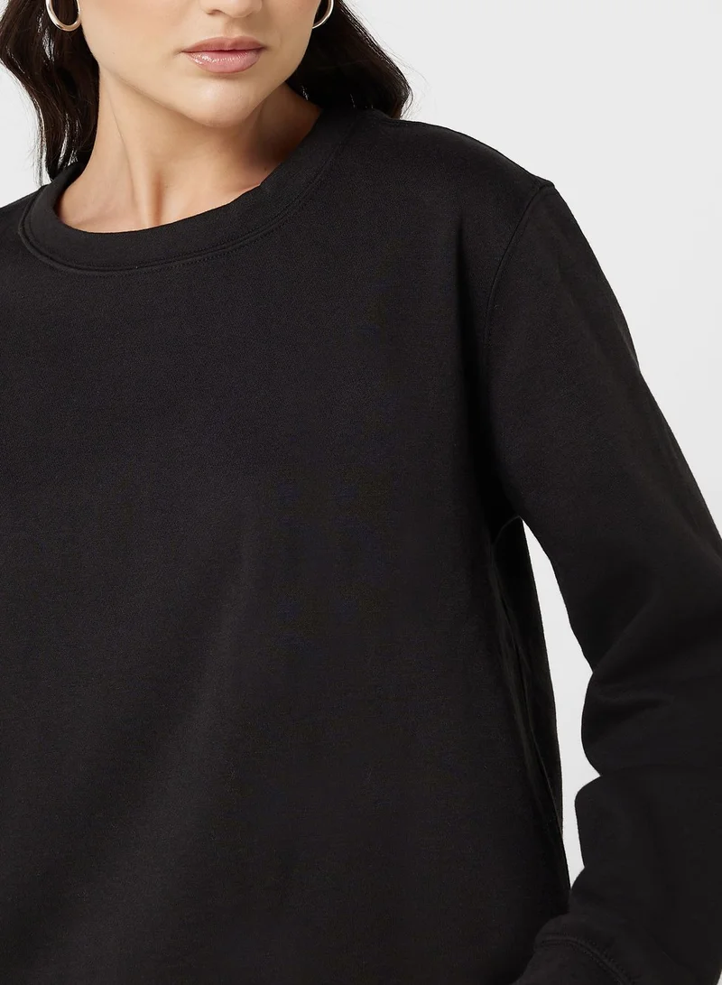 ONLY Round Neck Printed Sweatshirt