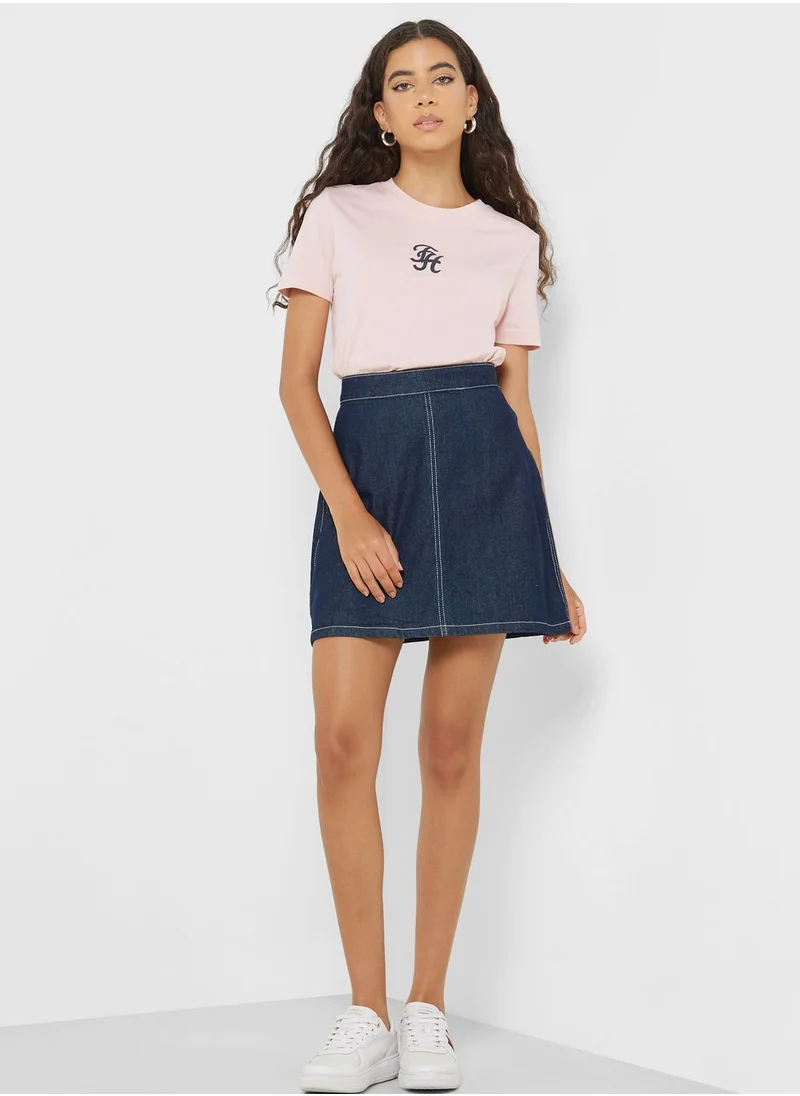 TOMMY HILFIGER Crew Neck Logo T-Shirt