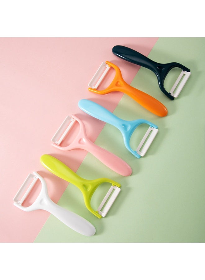 Stainless Steel Potato Vegetable & Fruit Peeler Rust Resistant Imported Assorted Colors 2 Pieces - Image 2