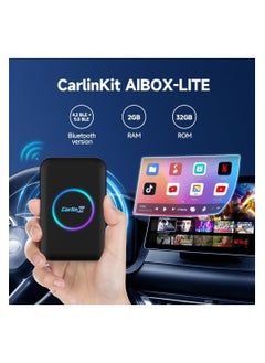 Carlinkit CarlinKit AIBOX-Lite TBox Adapter, Supports RAM2G+ROM32G Android System/Wireless CarPlay/Wireless Android Autofor Cars with Wired CarPlay/Android Car Wired  - Image 2