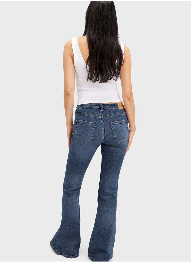 مونكي Flared High Waist Jeans