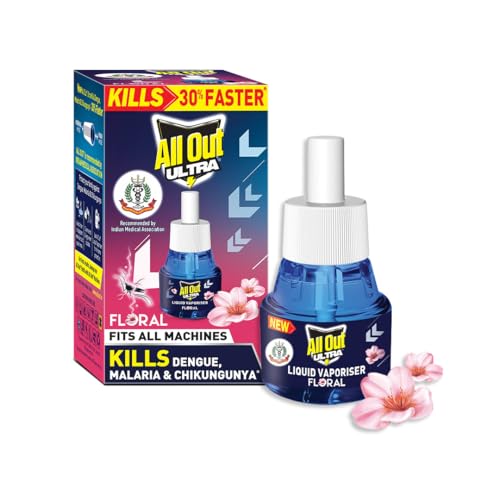 All Out Ultra Power+ Floral Fragrance (Single Refill) 45ML - Image 1