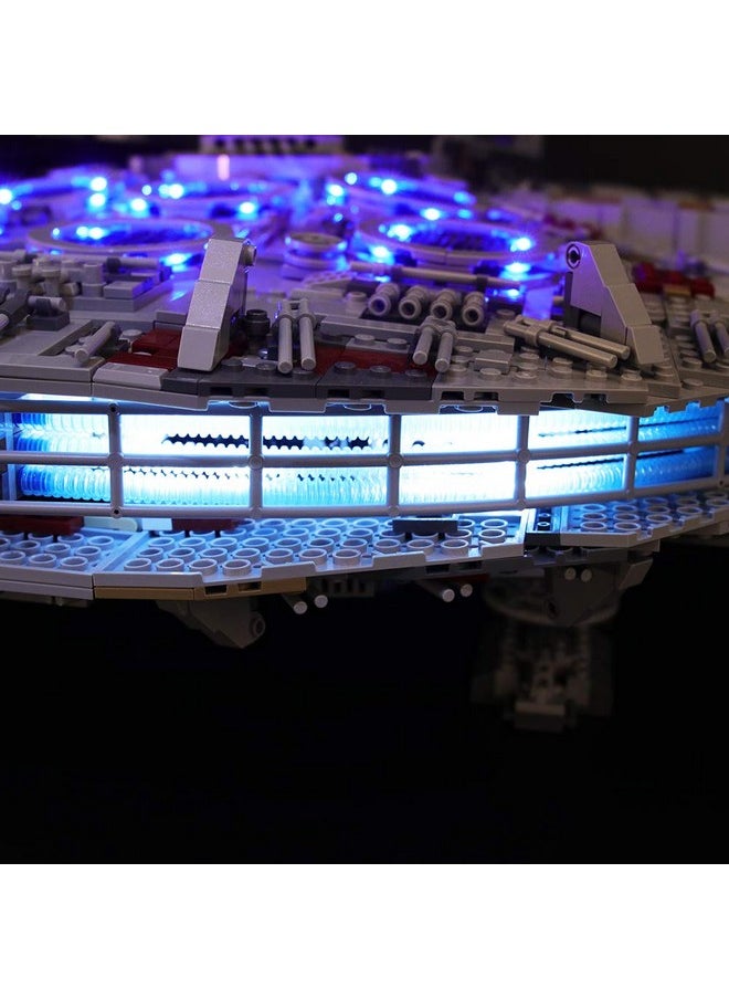 BRIKSMAX - Led Lighting Kit For Star Wars Ultimate Millennium Falcon - Compatible With Lego 75192 Building Blocks Model- Not Include The Lego Set - Image 1
