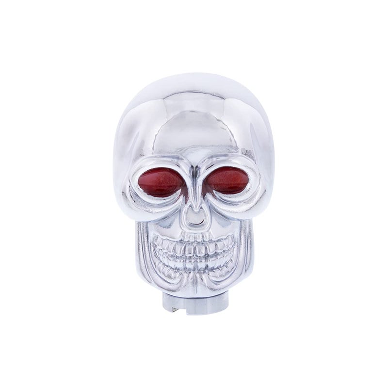United Pacific Chrome Die Cast Skull Steering Wheel Spinner Suicide Knob/Universal Bracket (70113) - Image 3