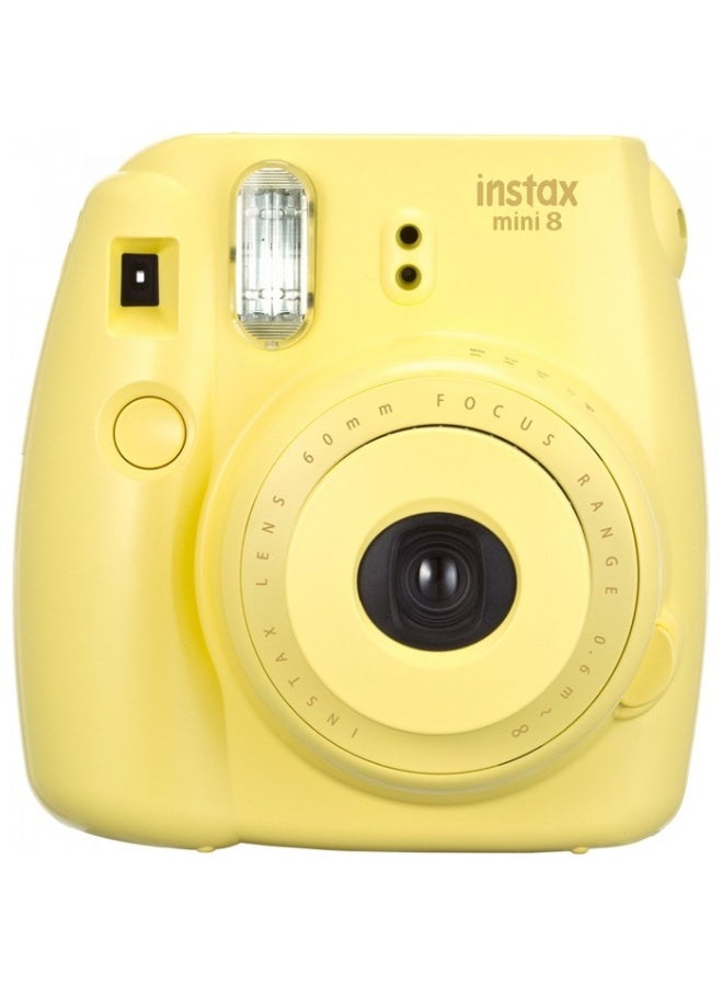 Instax Fujifilm instax mini 8 Instant Film Camera - Yellow - Image 1