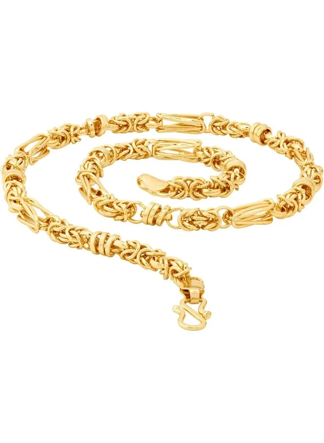 فويلا Elegant Bold Link Chain with Gold Plating