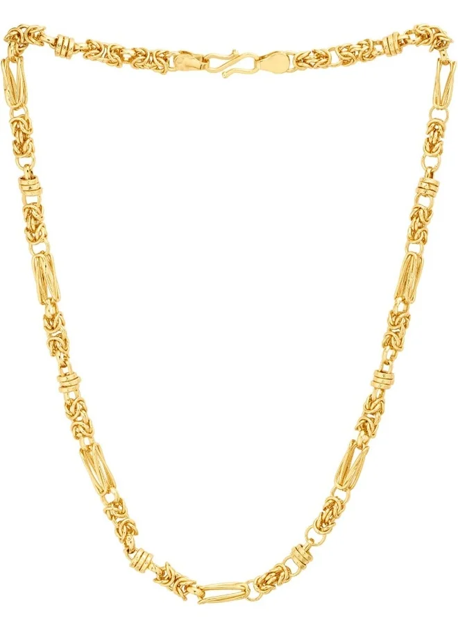 فويلا Elegant Bold Link Chain with Gold Plating