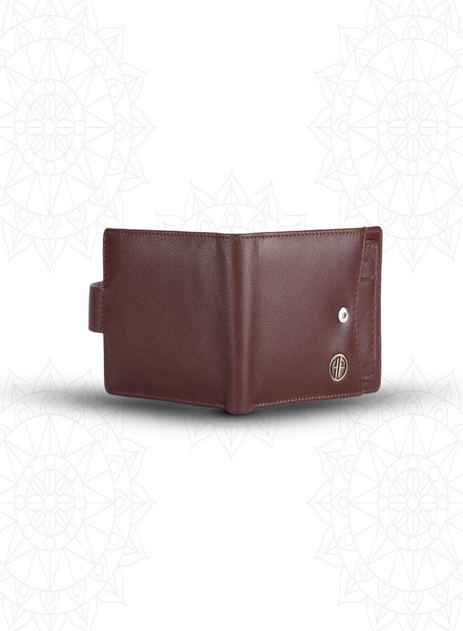 HAMMONDS FLYCATCHER Men's Genuine Leather Belt Wallet Combo - Valentine's Gift for Boyfriend and Husband - Birthday Gift for Boyfriend Unique - Leather Wallet & Belt Combo-Brown - Image 5