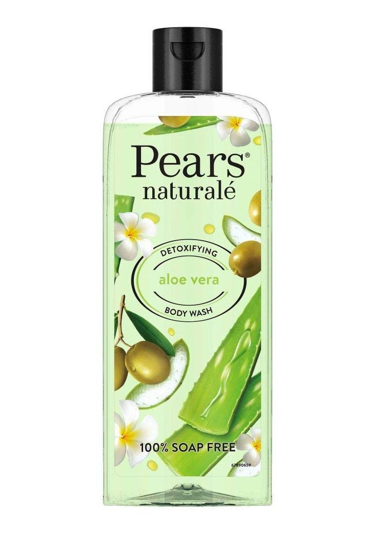 Pears Pears Naturale Detoxifying Aloevera Bodywash 250 ml And Pears Naturale Brightening Pomegranate Bodywash 250ml And Pears Soft Fresh Shower Gel 250ml  - Image 2