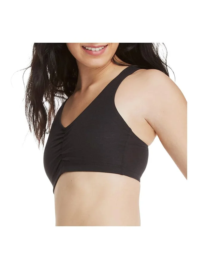 Hanes  Hanes Womens Comfort Blend Flex Fit Pullover Bra 2 Pack for Women | Best Price UAE