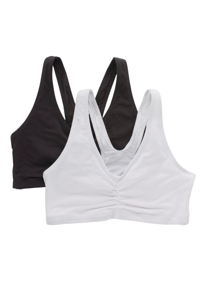 Hanes Hanes Womens Comfort Blend Flex Fit Pullover Bra 2 Pack  - Image 1