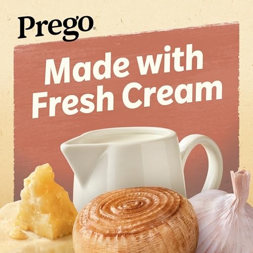 Prego Garlic and Caramelized Onion Alfredo Pasta Sauce, 14.5 oz Jar - Image 5