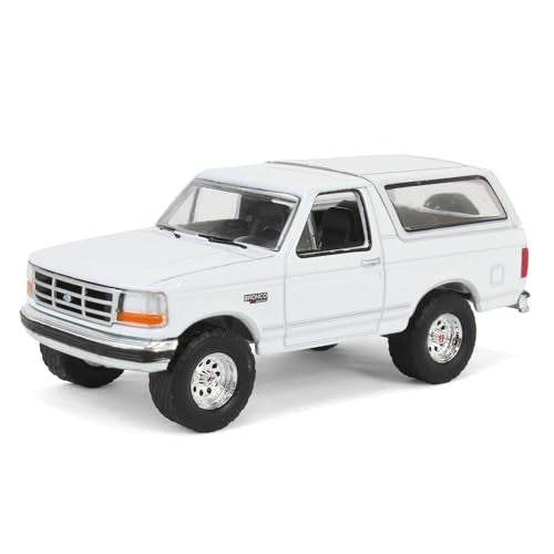 Greenlight 164 1993 OJ Bronco XLT Oxford White Hobby Exclusive 30452 - Image 1