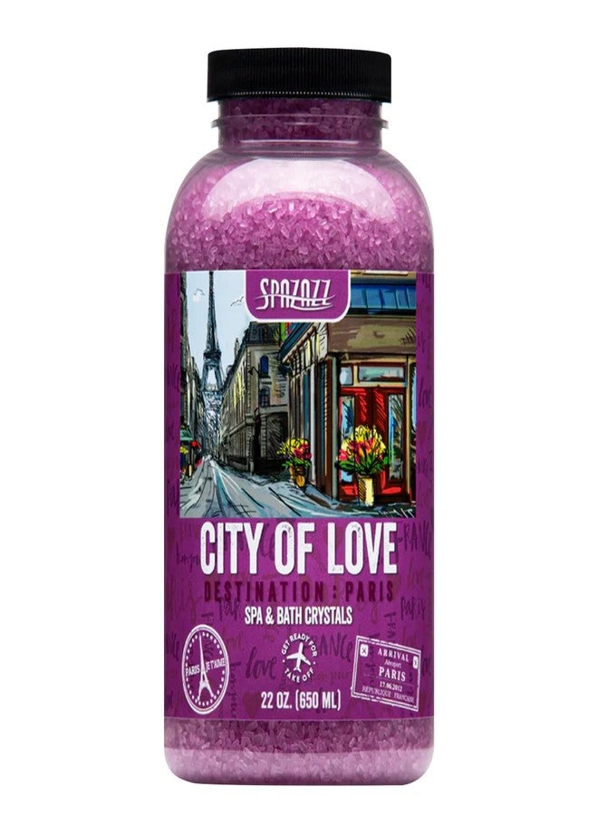 Spazazz SPZ-301 Paris City of Love Destination Crystals Container, 22 oz. - Image 1