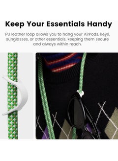 PITAKA pitaka Phone Lanyard, Adjustable Phone Strap with 3 Wearing Styles, Multifuctional Phone Strap Crossbody, Phone Wrist Strap, and Phone Neck Lanyard Compatible with iPhone 16 Pro - Black  - Image 4