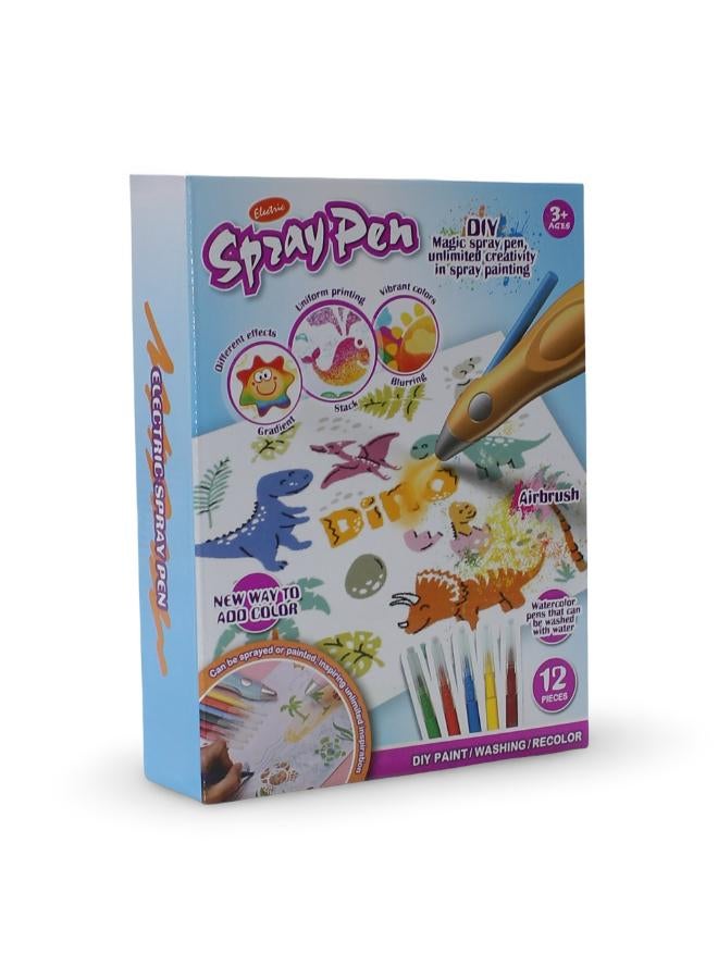 OKO Electric Spray Pen Art Set – Creative Airbrush Coloring Kit - Image 1