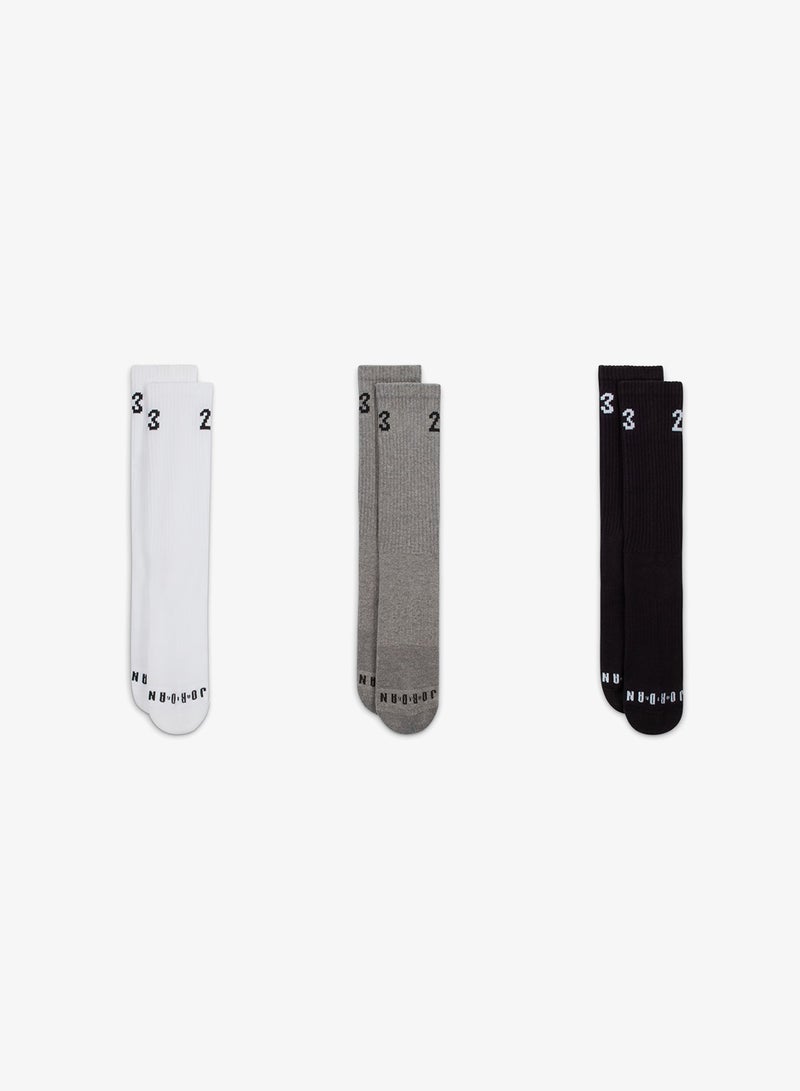 جوردن ثلاث جوارب جوردان أساسية برقبة دائرية - Image 2