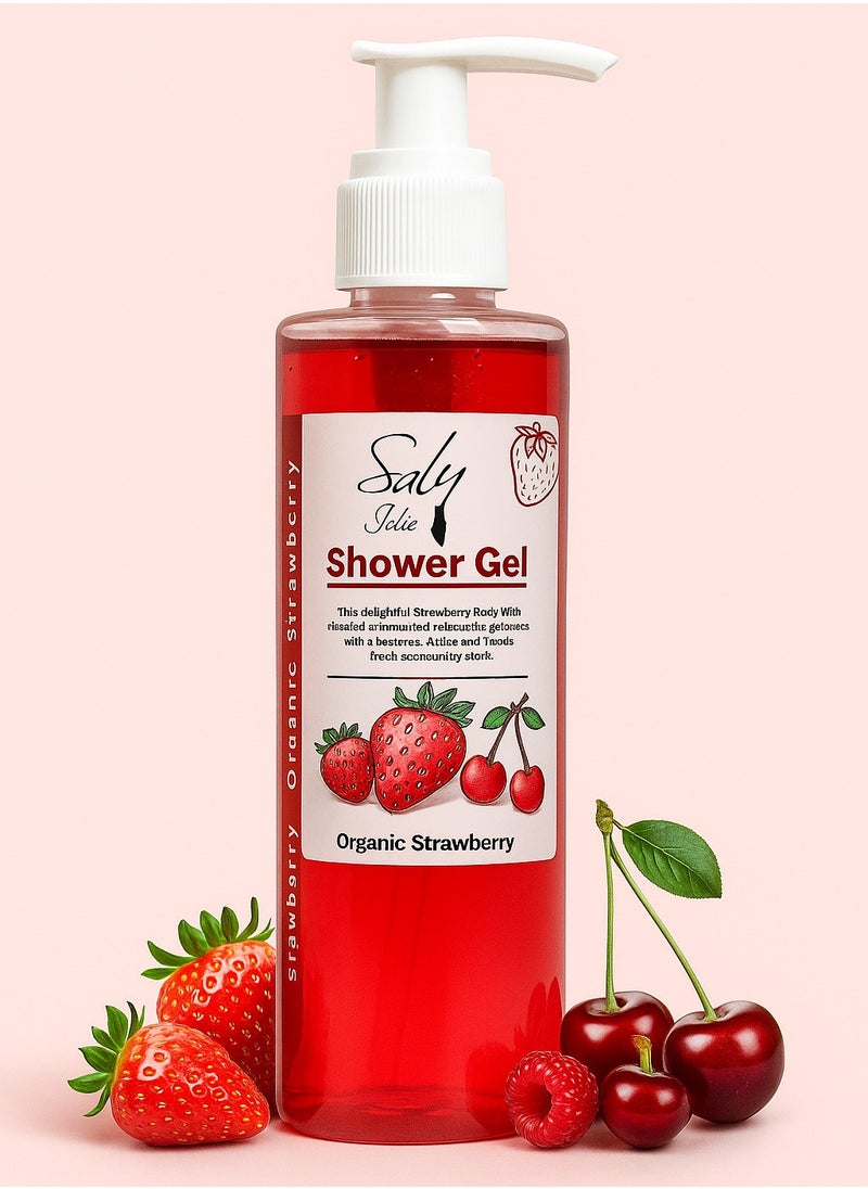 Organic Strawberry Shower Gel