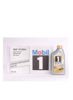 Mobil Mobil 1 0W-40 Fully Synthetic Motor Oil | Professional Performance for Gasoline & Diesel Engines / (6 x 1L Bottles) & (12L Carton)  - Image 1