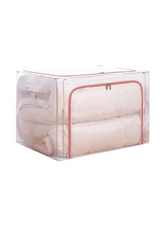 Generic Transparent storage box with a metal base - durable and elegant, with a capacity of 66 litres AB  - Image 1