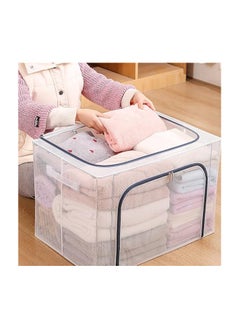 Generic Transparent storage box with a metal base - durable and elegant, with a capacity of 66 litres AB  - Image 5