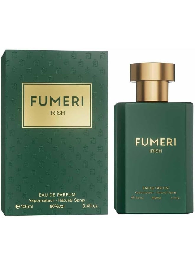 Fumeri Fumeri Irish Eau de Parfum, Natural Spray, 100ml, 80% Vol 