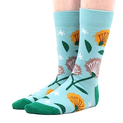 WeciBor Womens Colorful Funny Rainbow Striped Seamless Socks 5 Pack Mom Gift 8-12 - Image 5