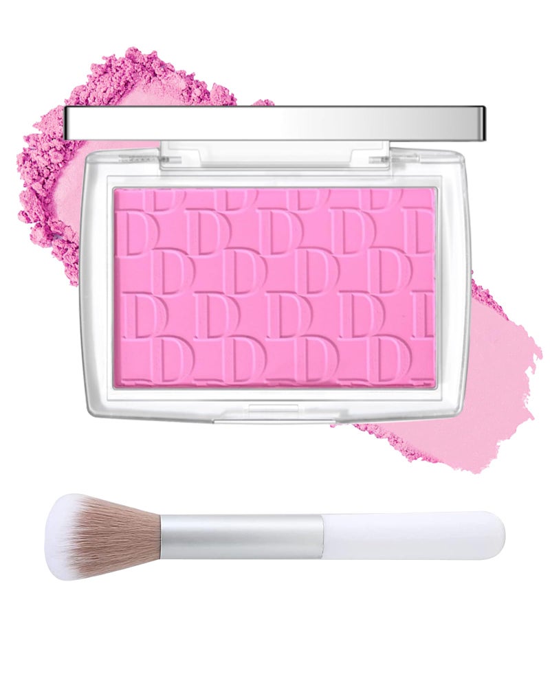 Lestpola Pink Powder Blush Palette, Matte Powder Makeup Blush for Cheeks, Natural Glow Face Blush Contour Palette, Lightweight,Smooth, Highly Pigmented Buildable Color, Long-lasting All-Day Face Enhancing-Pink - Image 1