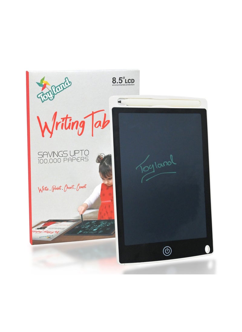 Toyland Electronic Portable Doodle Board LCD 8.5 Inch Writing and Drawing Tablet  - Image 1