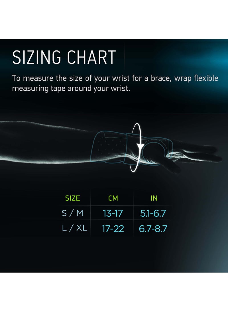 Carpal Tunnel Wrist Brace Support with Metal Splint for Right Hand Pain Relief - Breathable and Adjustable Wrist Brace for Carpal Tunnel Syndrome (Size S/M) - Image 2