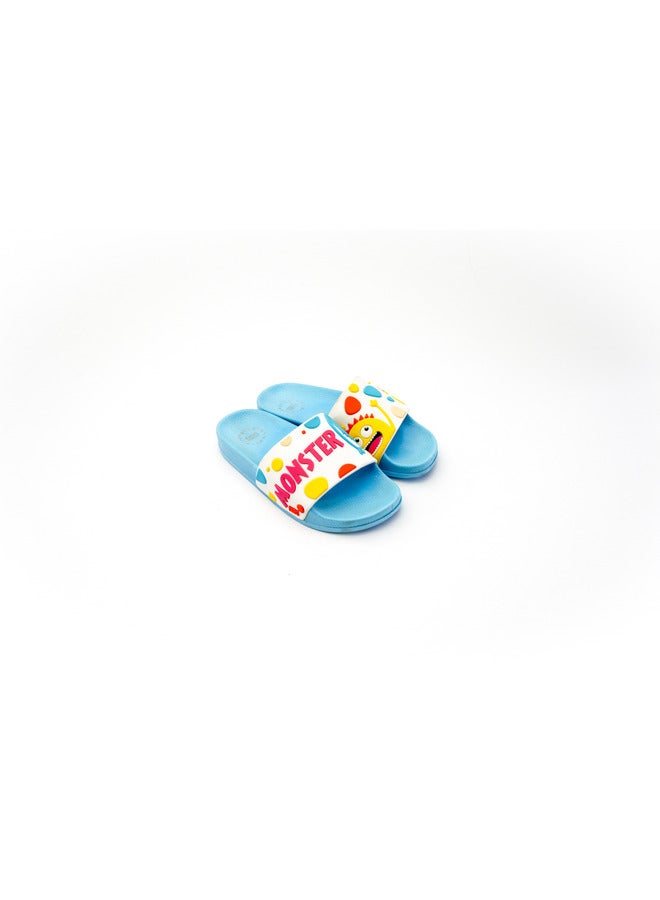 CUBS Print Everyday Wear Eco-Friendly Pvc Slides For Kids Lightweight Easy To Wash And Anti-Slip Soles - Image 2