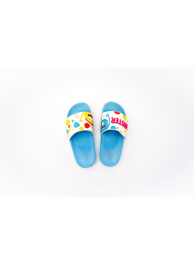 CUBS Print Everyday Wear Eco-Friendly Pvc Slides For Kids Lightweight Easy To Wash And Anti-Slip Soles - Image 1